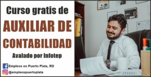 curso de contabilidad en Infotep, auxiliar de contabilidad curso gratis infotep gratis