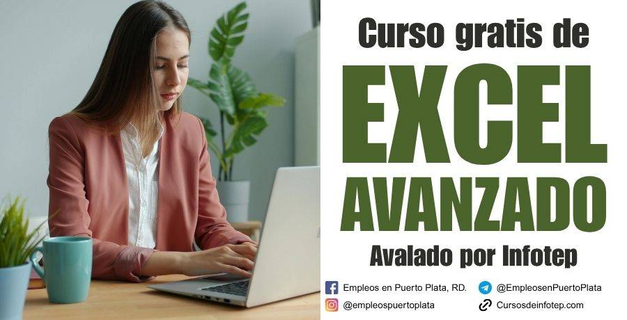 excel avanzado curso gratis de infotep