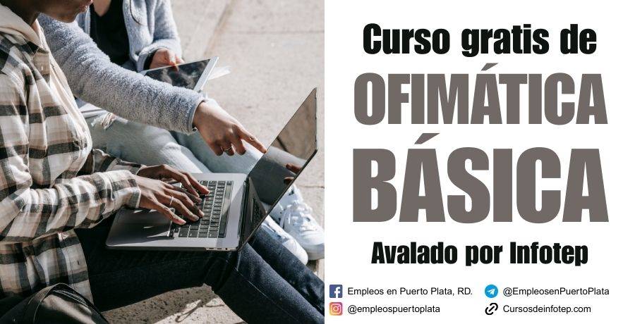 ofimática básica curso gratis infotep