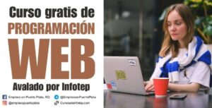 programación web curso gratis infotep, diseño web infotep