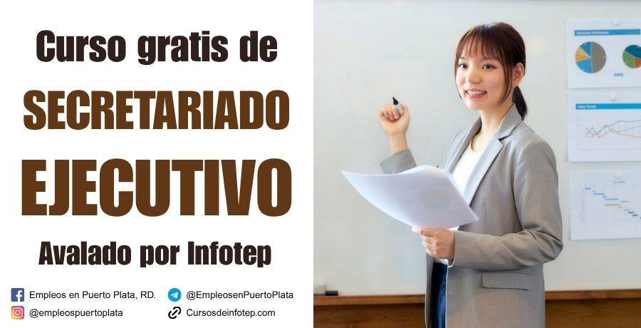 secretariado ejecutivo curso gratis de infotep secretaria ejecutiva