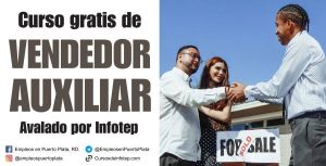 vendedor auxiliar curso gratis de infotep